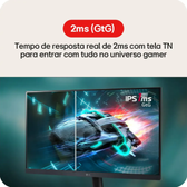 Imagem da oferta Monitor LG LED Home & Office 20U401A-B Tela 20 HD+ LG Switch Modo leitura e Flicker Safe HDMI VGA 2ms (GtG) 75H