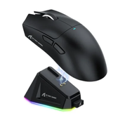 Imagem da oferta Mouse Gamer Sem Fio Attack Shark X11 22000 Dpi 59g Tri-mode Com Dock Magnético RGB Preto