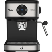 Imagem da oferta Cafeteira Espresso Double Digital Oster Cor Aço escovado e Preto