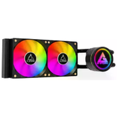 Imagem da oferta Water Cooler GStorm Infinite HX500, 240mm, ARGB, Preto-GST-HX500-ARGB