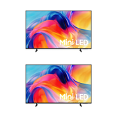 Imagem da oferta Samsung Smart TV 65" MiniLED 4K M75H + Samsung Smart TV 50" MiniLED 4K M75H