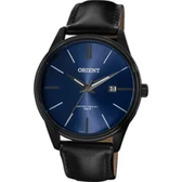 Imagem da oferta Relógio Orient Masculino Fundo Azul Pulseira Couro Calendário MPSC1018D1PX