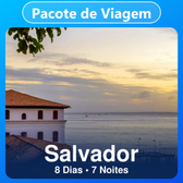 Imagem da oferta Pacote de Viagem para Salvador: Hotel + Passagem Aérea (8 Dias e 7 Noites)