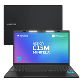 Imagem da oferta Notebook Positivo Vision C15M de 15.6" Full HD com Minitela e Tecla Copilot Intel Celeron 8GB RAM e 128GB SSD