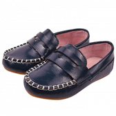 Imagem da oferta Mocassim Infantil Masculino Ortopézinho Verniz Azul Marinho