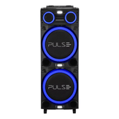 Imagem da oferta Caixa De Som Torre Multilaser Pulse Double Sp156 Bluetooth Preto Bivolt