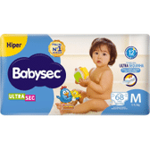 Imagem da oferta Fralda Babysec UltraSec M Galinha Pintadinha - 72 Unidades