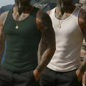 Imagem da oferta Kit 2 Regatas Americana Masculina Canelada Academia Qualidad