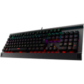 Imagem da oferta Teclado Mecânico Gamer Rawar Frontline W1 RGB, Switch Kailh Blue ABNT2 - RW180006I