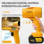 Imagem da oferta Soprador Com Lâminas de Turbina Para Fluxo de Ar Remove Poeira Sujeira Motor Potente de 2000W Sem Fio Portátil