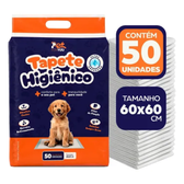 Imagem da oferta Tapete Higiênico Pet 50 Unidades 60x60