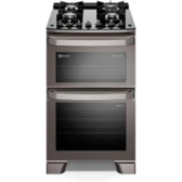 Imagem da oferta Fogão de Piso Electrolux de 04 Bocas Experience com Duplo Forno e Mesa de Vidro Cinza - FE4DG (220V, Volts)