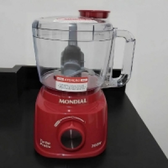Imagem da oferta Mini Processador Turbo Pratic Vermelho MONDIAL 300W 220V