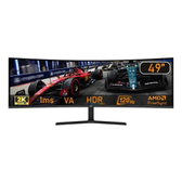 Imagem da oferta Monitor Gamer Superframe Enterprise 49 Curvo Dual Qhd 120hz Preto
