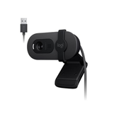 Imagem da oferta Webcam Full HD Logitech Brio 100 com Microfone Integrado Proteção de Privacidade Correção Automática de Luz,Câme