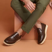 Imagem da oferta Sapato Casual Loafer Tratorado Comfort Premium
