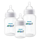 Imagem da oferta Kit 3 Mamadeiras Clássica Anticólica 125260330ml Philips Avent