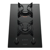 Imagem da oferta Cooktop 2 Bocas A Gás Preto Com Mesa De Vidro Atlas U Top