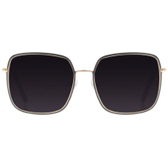 Imagem da oferta Óculos De Sol Chilli Beans Quadrado Fashion Dourado Preto - Feminino