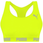 Imagem da oferta Top Sem Costura Puma Feminino Limão Fluor GG