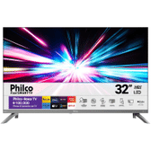 Imagem da oferta Smart Tv 32 Philco Led Roku Tv Hd Dolby Audio P32cra