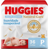 Imagem da oferta Huggies Fralda Premium Natural Care P 36 Un