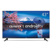 Imagem da oferta Smart Tv Aiwa 43” Android Full Hd Borda Ultrafina Hdr10 Dolby Áudio Aws-tv-43-bl-02-a