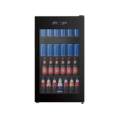 Imagem da oferta Cervejeira Midea Smart Inverter 3 em 1 MDRX150FGGGL03 Vertical Preta 82L Frost Free