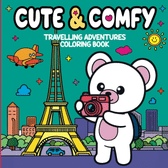Imagem da oferta Cute & Comfy Coloring Book for Adults - Bold Easy - Livro de Colorir Adulto