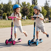 Imagem da oferta Patinete Infantil Radical 3 Rodas Dobrável Portátil (2 Cores)