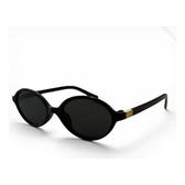 Imagem da oferta Óculos De Sol Oval Retro Pequeno De Luxo Feminino Urbano