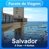 Imagem da oferta Pacote de Viagem para Salvador - 5 Dias e 4 Noites