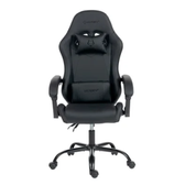 Imagem da oferta Cadeira Gamer Husky Storm 100 Até 120kg Almofadas Reclinável 135º PU Preta - HCG100PT