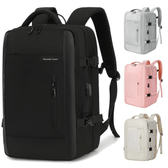 Imagem da oferta Romantic Crown Mochila Viagem Impermeavel Executiva Grande Para Noteboo com USB | Presente para Trabalho Escola Av