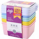 Imagem da oferta Kit Potes Herméticos Dup Essencial - 4 Unidades