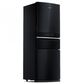 Imagem da oferta Geladeira Brastemp Inverse 3 Frost Free 419 litros cor Preta com Freeze Control Pro - BRY59BE