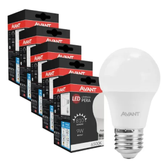 Imagem da oferta Kit 5 Lâmpadas LED Avant Bulbo Pera 9W Luz Branco-Frio 6500K