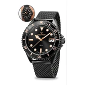 Imagem da oferta Relógio Technos Masculino 2415ed-1p Aco Inox Preto Analógico Prova Dágua 150 Metros