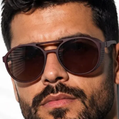 Imagem da oferta Óculos De Sol Masculino Redondo Moderno Lançamento Top Lux