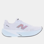 Imagem da oferta Tênis New Balance Fuelcell Rebel V5 Feminino - Branco+Rosa