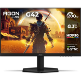 Imagem da oferta Monitor Gamer Aoc Agon G42 24" 200Hz 0,3Ms Ips Hdr10 Nvidia G-Sync 24G42he