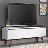 Imagem da oferta Rack para TV até 55 Polegadas Madesa Le Mans com 2 Portas RusticBranco