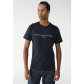 Imagem da oferta Camiseta Tommy Hilfiger Reta Logo Azul-Marinho