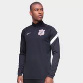 Imagem da oferta Blusa Corinthians Treino 20/21 Nike Masculina - Preto e Branco