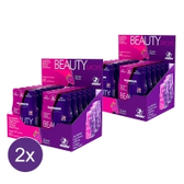 Imagem da oferta Kit 2x Beauty Drops Proteína Líquida Isolada c/ colágeno Hidrolisado Glamour Midway USA 60ml 12 Unid - Uva