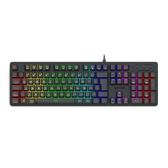 Imagem da oferta Teclado Membrana Gamer Redragon Netherbane Preto RGB K521-RGB