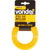 Imagem da oferta Vonder, Fio De Nylon, 1,6 Mm X 15 M, Redondo.