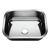 Imagem da oferta Cuba Pia Número 0 Cozinha Inox American Steel 40x34x11 Rasa