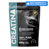 Imagem da oferta Creatina Monohidratada 600g 100% Pura Soldiers Nutrition