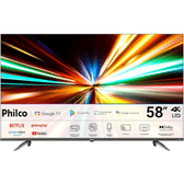 Imagem da oferta Smart TV 58" Philco LED 4K Google TV HDR10 P58KGA